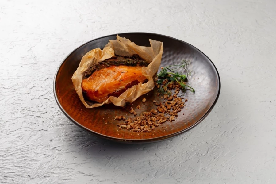 Лосось в собственном соку 