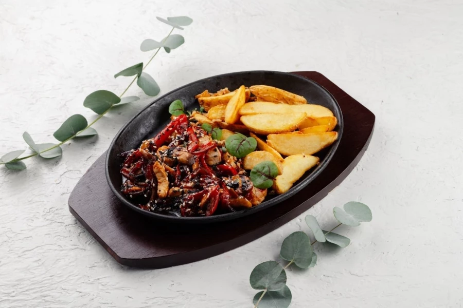 Сковородка с щечкой 