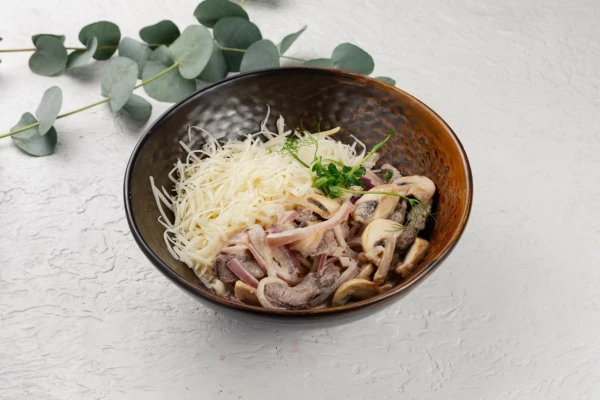 Спагетти с говядиной 