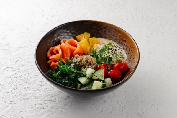 Поке с семгой