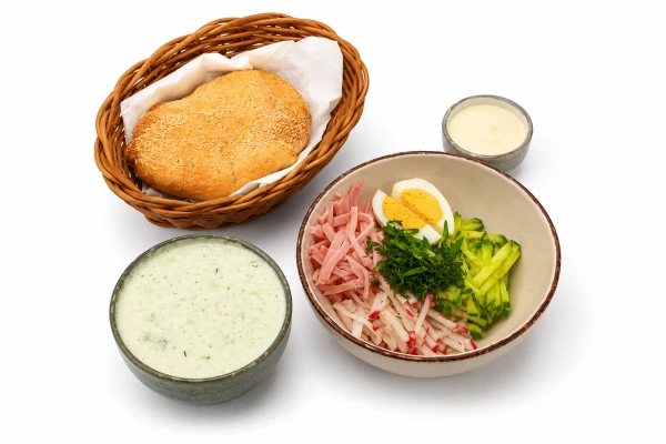 Окрошка на айране