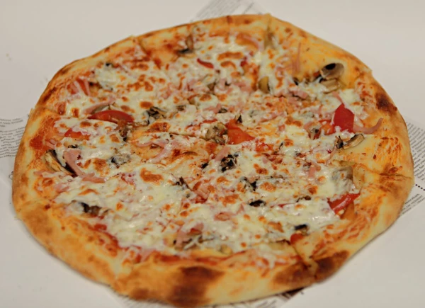 Пицца ветчина грибы