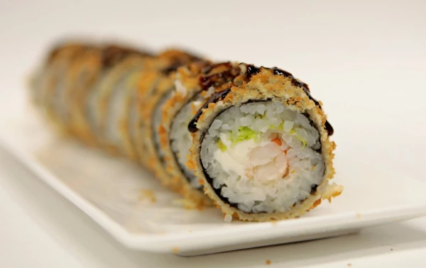 Жаренные с креветкой