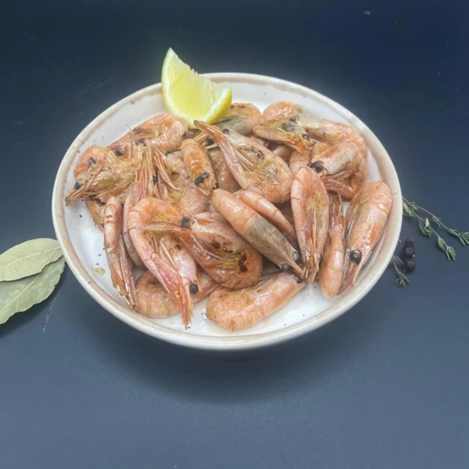 Креветки жареные