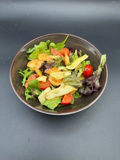 Салат с морепродуктами