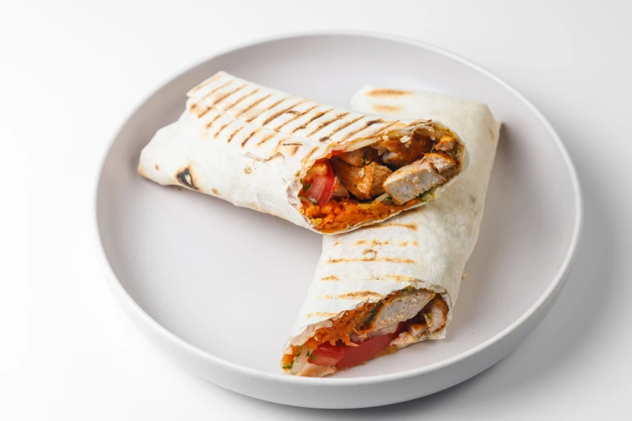 Шаурма с морковчой 