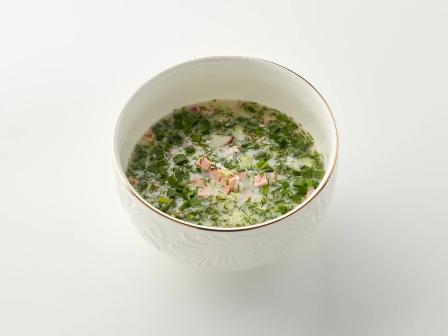 Окрошка на кефире