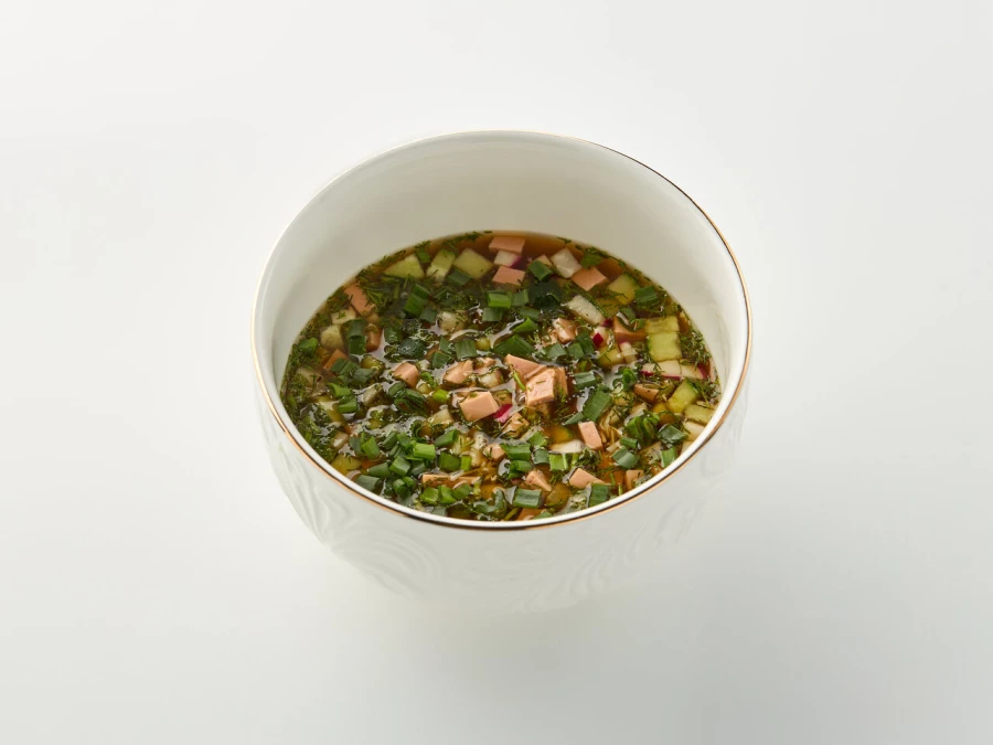 Окрошка на квасе