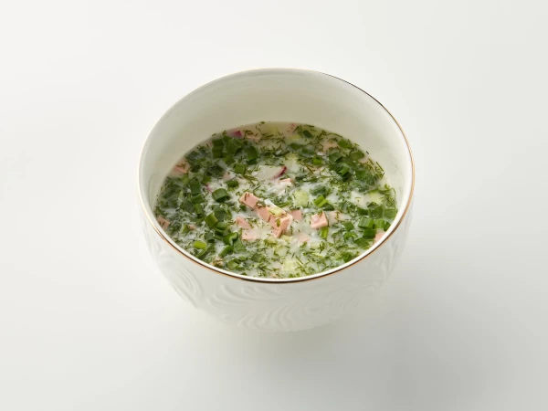 Окрошка на кефире