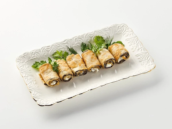 Рулет из баклажанов