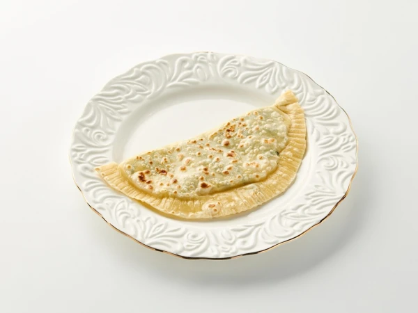 Кутаб с сыром и зеленью