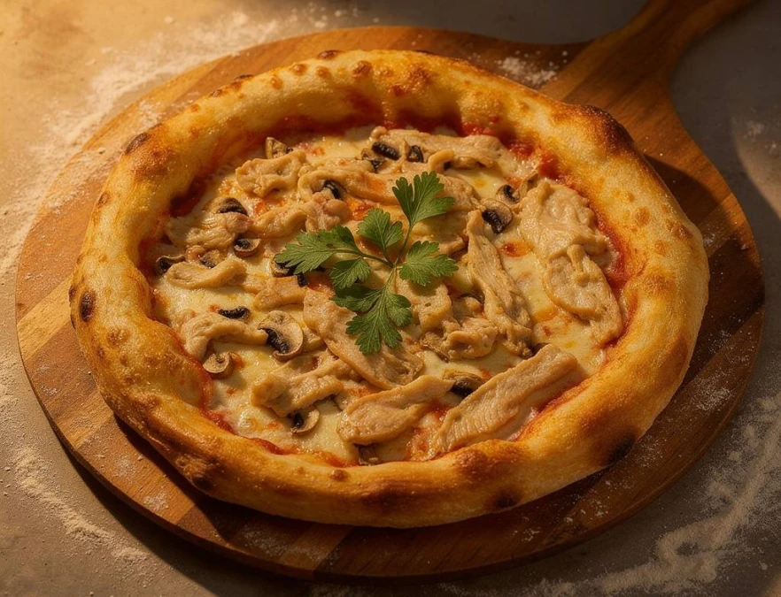 Пицца Курица Грибы