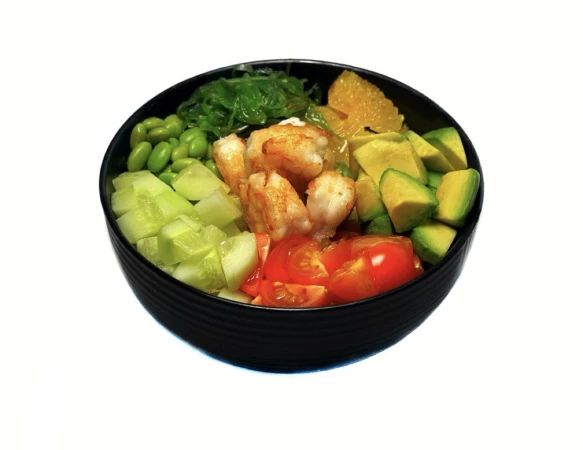 Поке боул с креветками