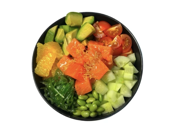 Поке боул с лососем