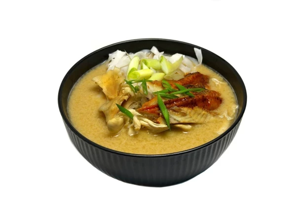 Сырный мисо суп с угрем