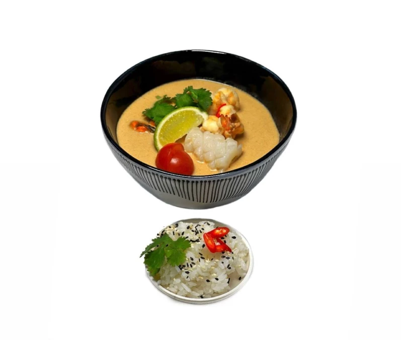 Том Ям с морепродуктами