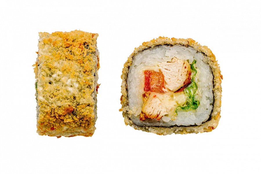 Горячий Цезарь с курицей