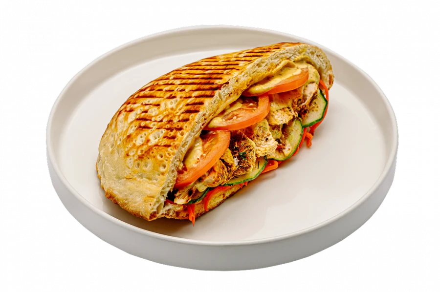 Шаурма в тандыре с курицей