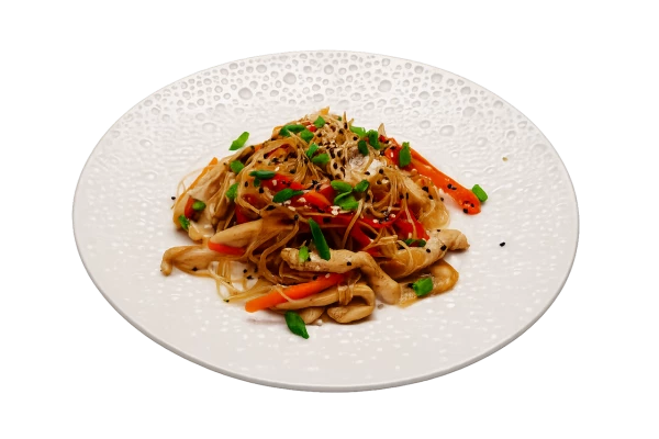 Фунчоза с курицей