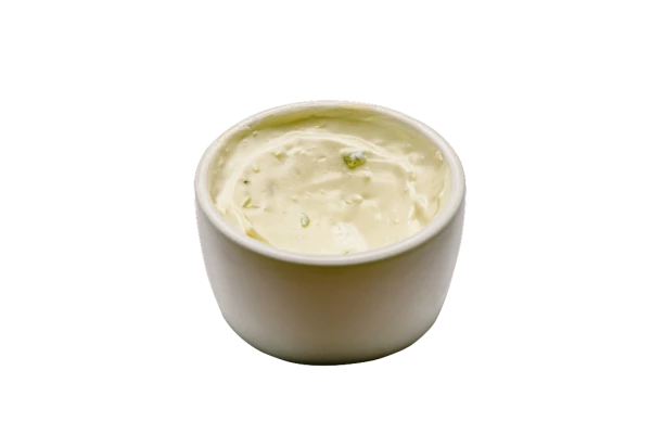 Сметана с чесноком