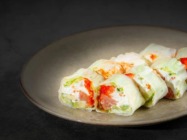 Ролл Без риса лососем