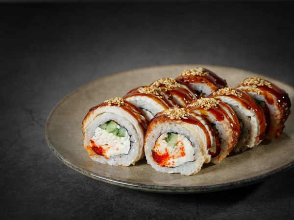 Дракон с крабом