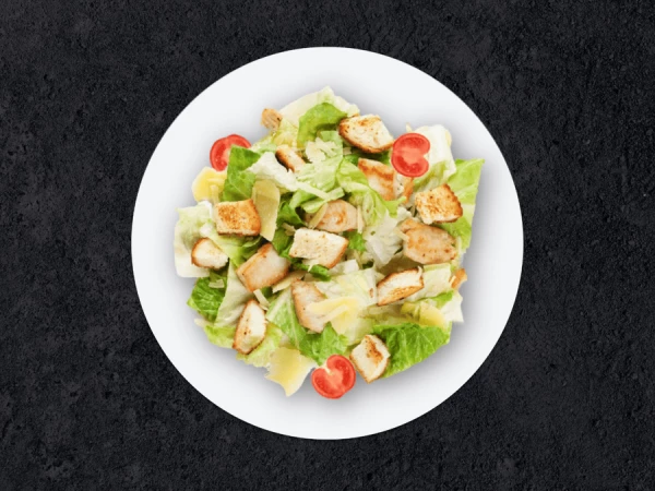 Салат Цезарь с курицей