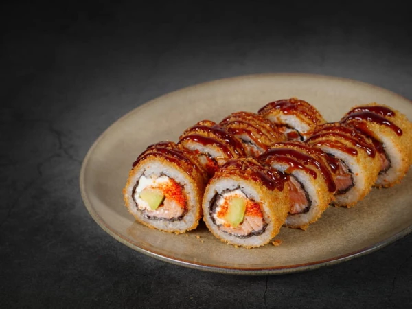 Темпура с лососем