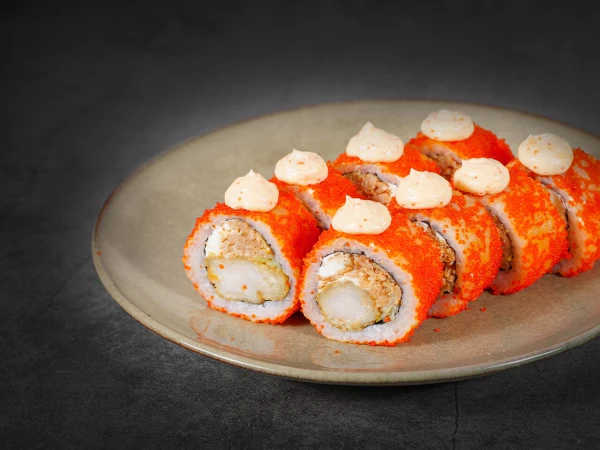 Ролл хрустящая креветка