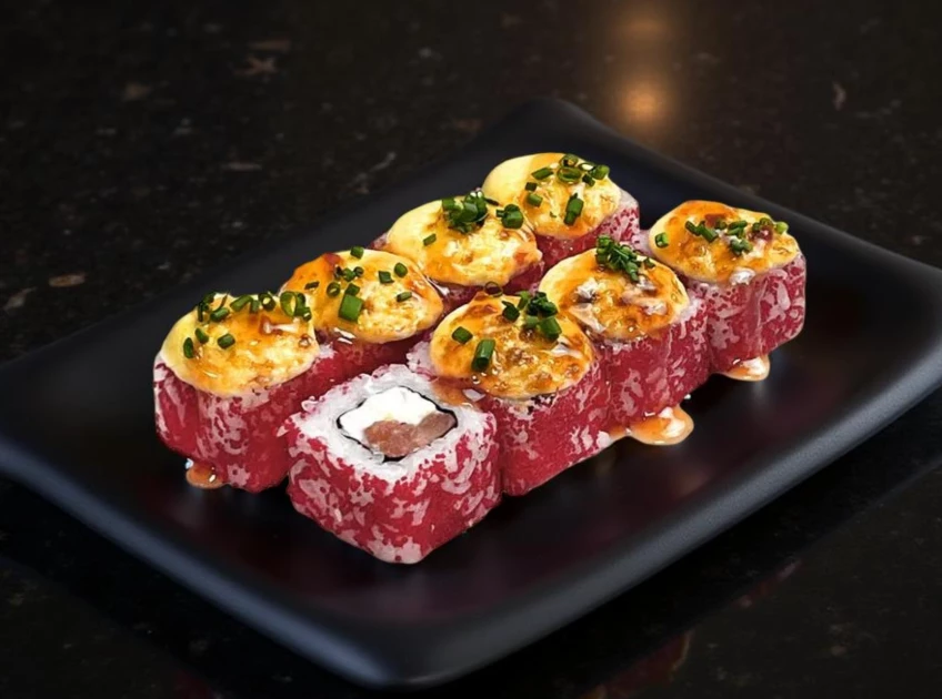 Ролл "Чиз лосось Запечённый"