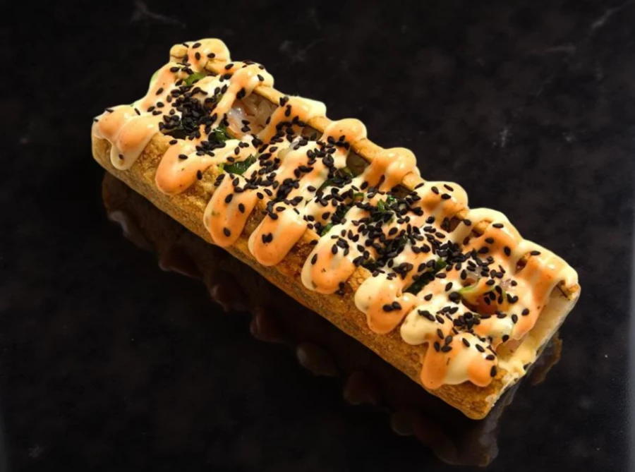 Дог-Темпура с креветкой