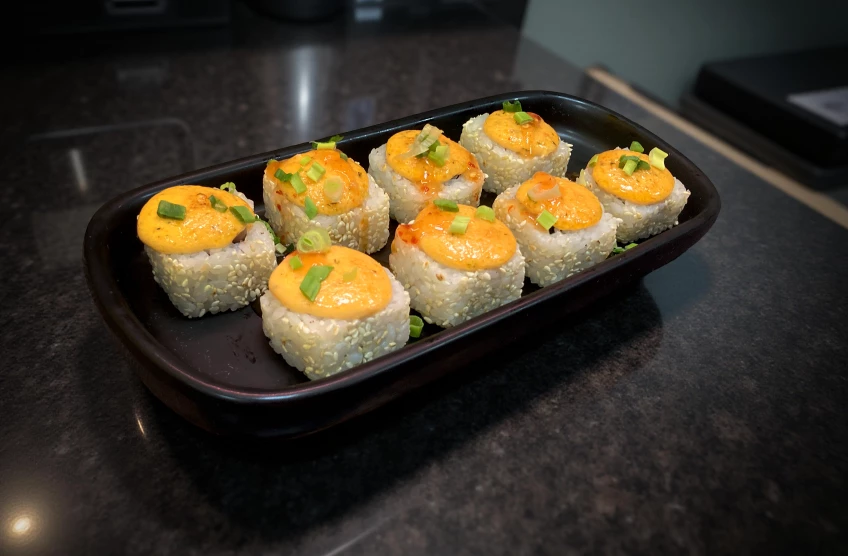 Ролл "Креветка гриль запечённый"