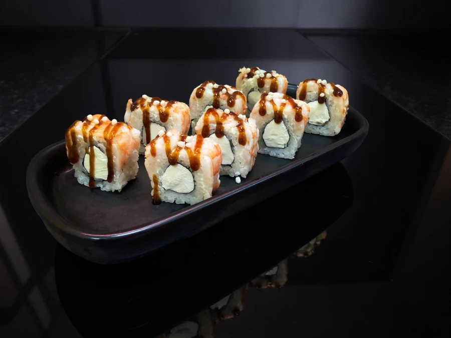 Ролл "Филадельфия сливочная с креветкой"