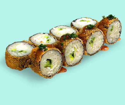 Ролл "Калифорния с крабом" темпура