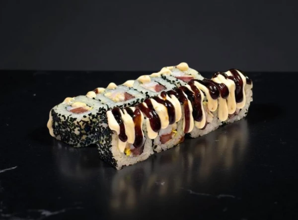 Ролл "Цезарь с креветкой"