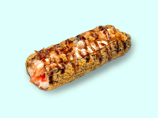 Дог-темпура с курицей