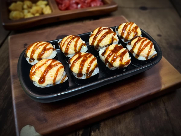 Макси-ролл с креветкой