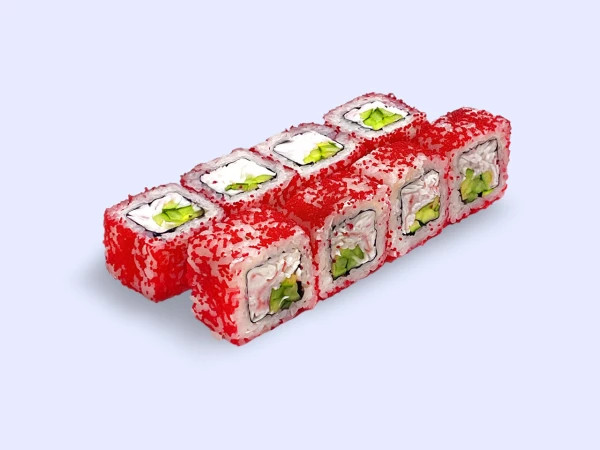 Ролл Калифорния с крабом 