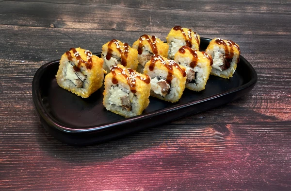 Ролл "Нежный угорь темпура"