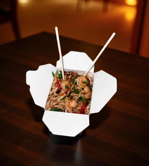 Удон с креветкой