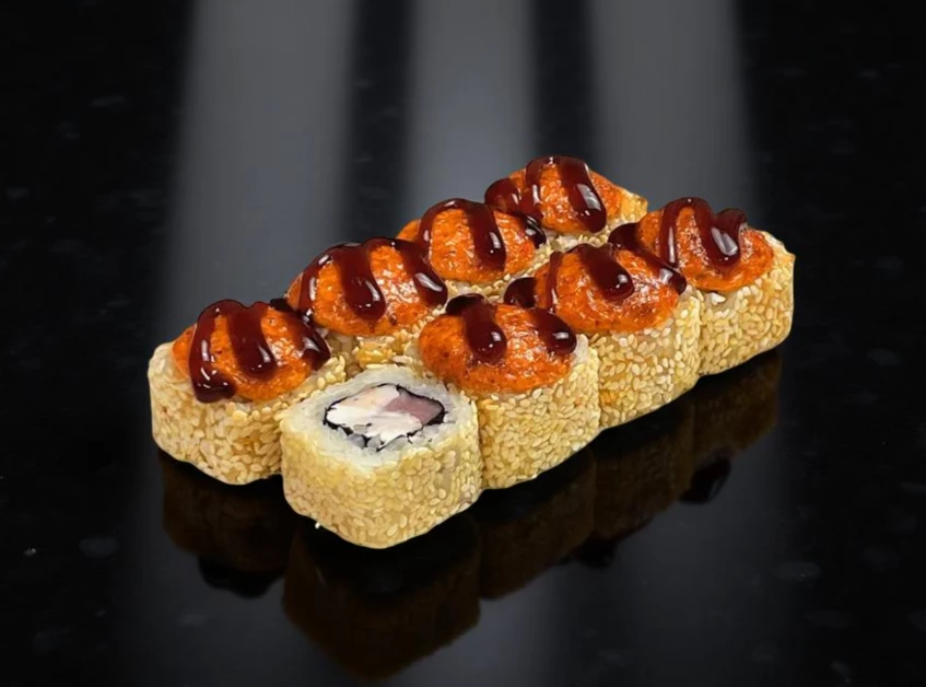 Ролл "Вулкан" запечённый