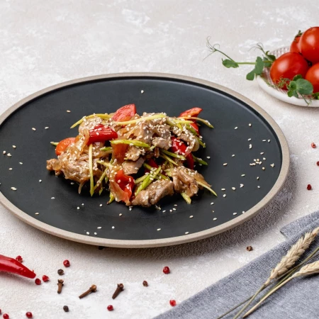 Свиная вырезка в соусе Терияки