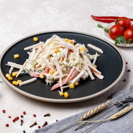 Салат Крабовый с китайской капустой