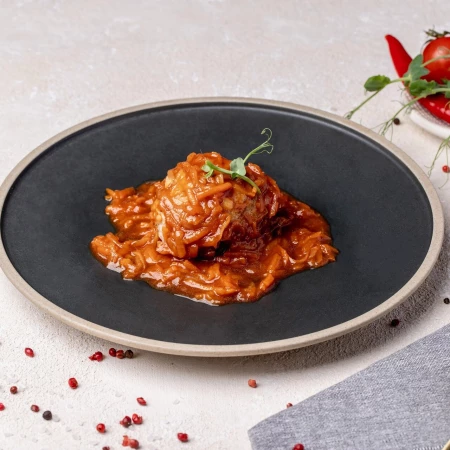 Ежики в томатном соусе