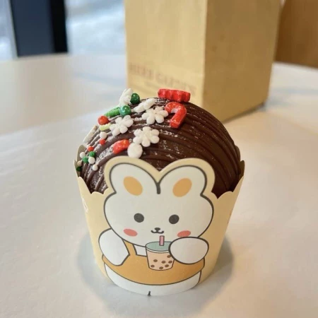 Какао-бомбочка с маршмеллоу