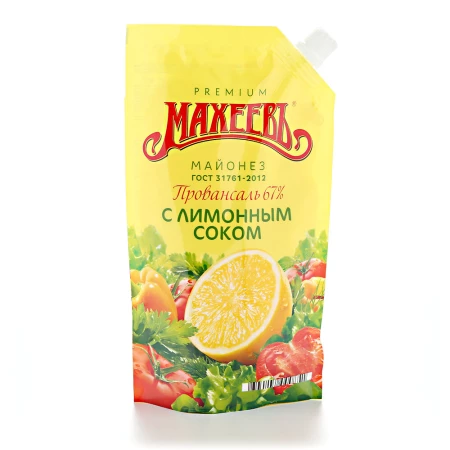 Майонез "С лимонным соком" Махеев.