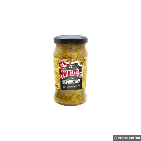 Горчица "Зернистая" Махеев.