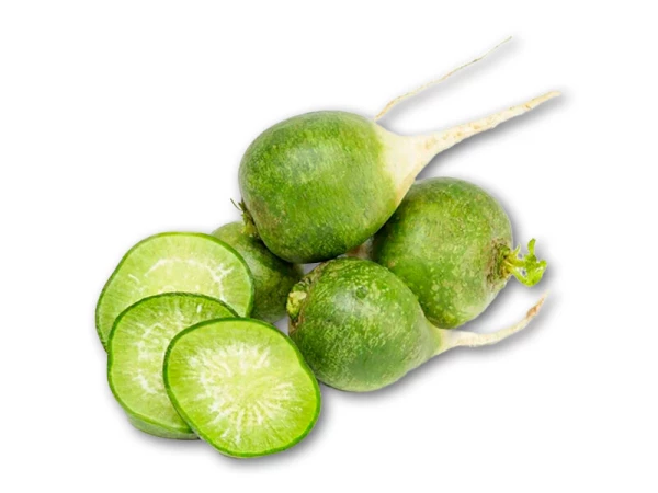 Зеленая редис —  Дайкон.