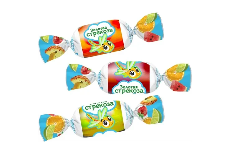 Конфеты желейные «Золотая стрекоза»