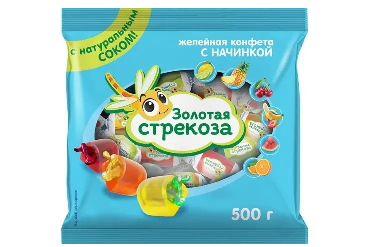 Конфеты желейные «Золотая стрекоза»